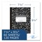 Roaring Spring Marble Cover Composition Book, Wide/Legal Rule, Black Marble Cover, 10 x 8, 60 Sheets 77505 - alternate 3